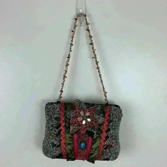 BEADED bag- GORGEOUS!! See video - Picture 9 of 10